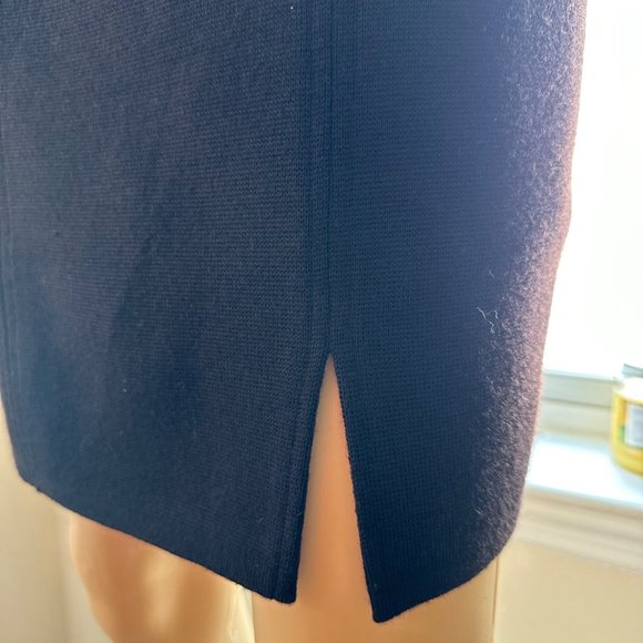 Dana Buchman|Womens|Woven Pencil Skirt|Small|Brown|100% Extra Fine Merino Wool - Picture 11 of 16